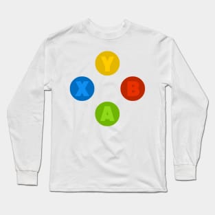 Controller Buttons Long Sleeve T-Shirt